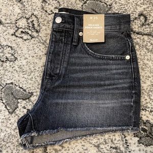 Madewell relaxed denim shorts in calverley